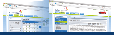Scheme Trader has a built in diary / task manager and notes features.